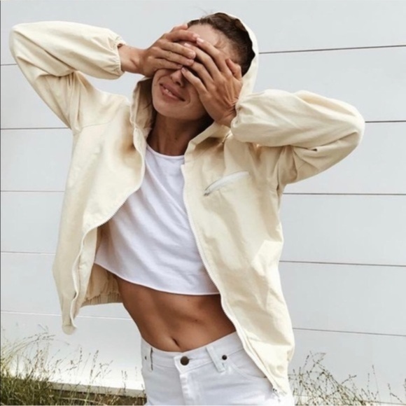 Brandy Melville Jackets & Blazers - NWT Brandy Melville Krissy Jacket Yellow